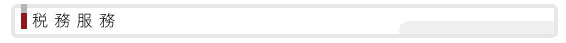 稅務服務 Taxation Services